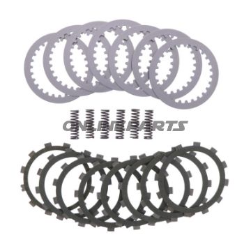 Kupplung Aramid EBC Lamellen + Federn+Scheiben