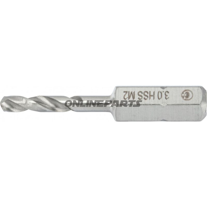 Spiralbohrer Bit 1/4 3.0 HSS-G M2