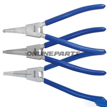 Zangenatz Sicherungsringe 3-teilig Spezial extra schmal