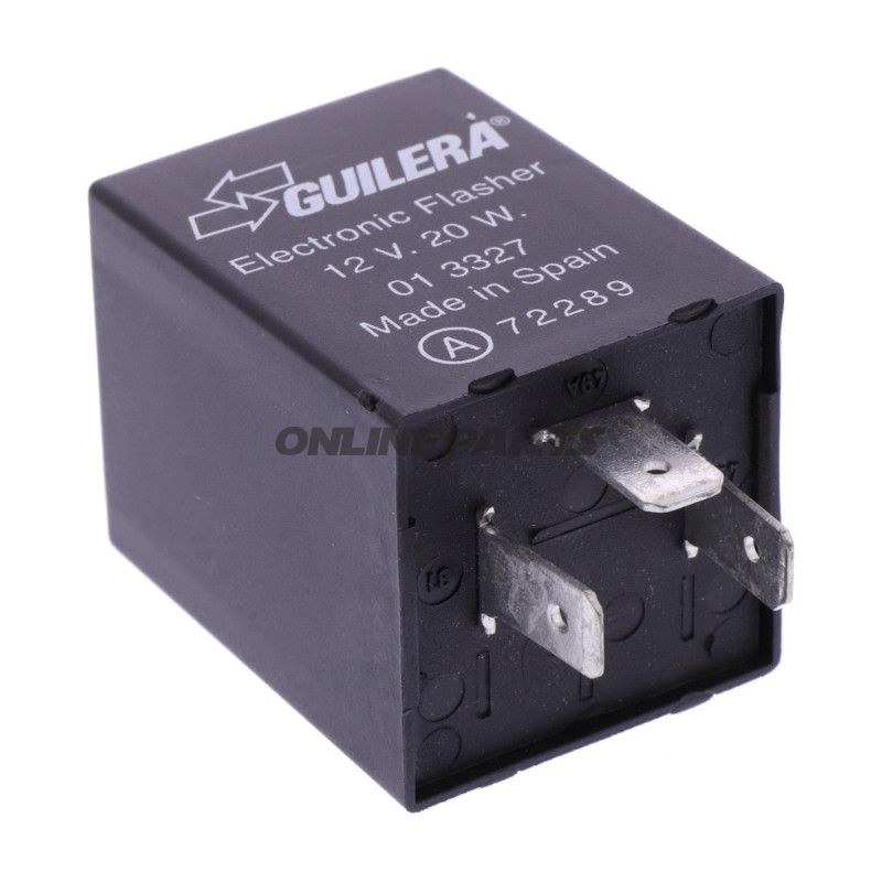 Blinkrelais elektrisch Originalersatzteil 12V 3 polig