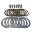 Kobling EBC lameller + fjedre + skiver til Honda CRF 250 RE