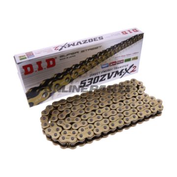 DID X-Ringkette G&G 530ZVMX2/114 Kette endlos