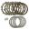Clutch Kit Aramid Ebc til Yamaha XP 500