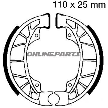 Bremsesko uden fjedre EBC eller 7860893 bl.a. Piaggio Hexagon 150