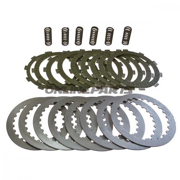 Kobling Aramid EBC lameller + fjedre + skiver bl.a. Honda CB 600 F