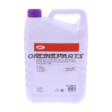 KØLEVÆSKE JM 12+ 5L JMC MED FROSTBESKYTTELSE KLAR TIL BRUG