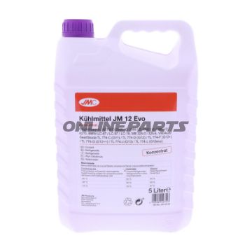 KØLEVÆSKE JM 12 EVO 5L JMC MED FROSTBESKYTTELSE