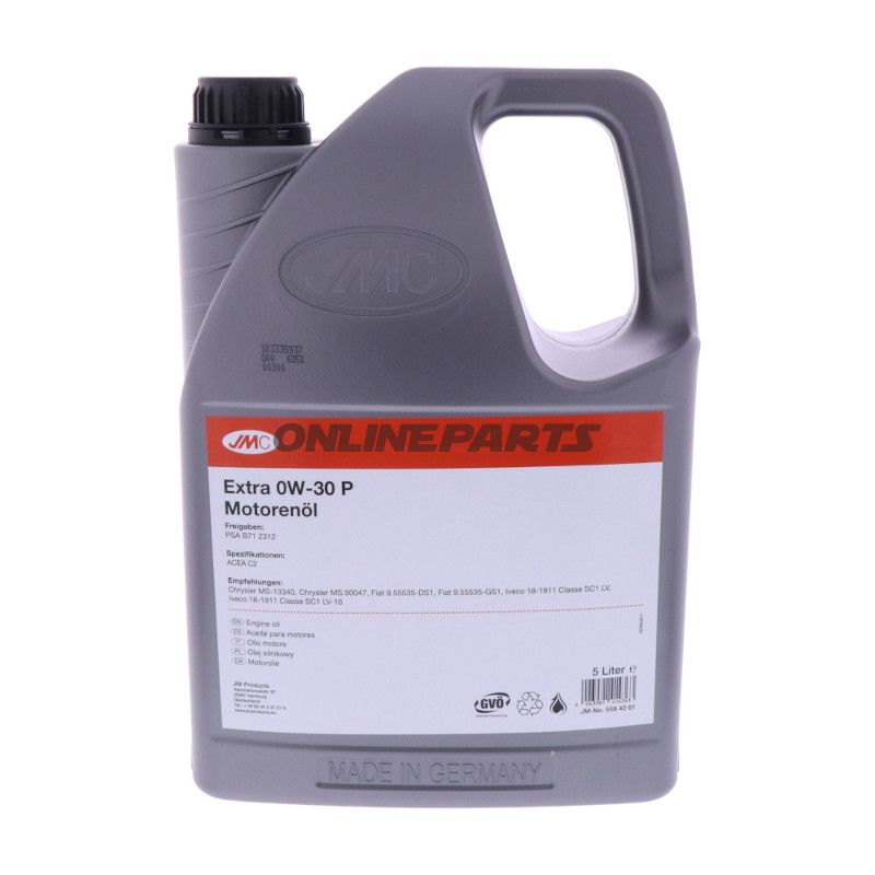 OEL MOT 0W30 P 5L JMC EKSTRA