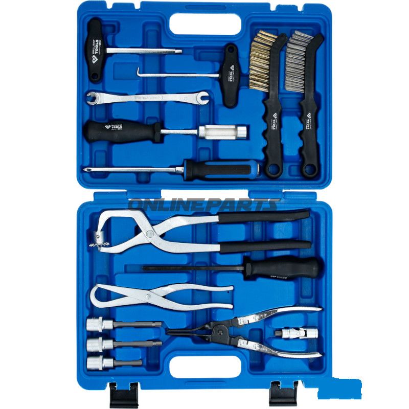 BREMSER VÆRKTØJSSÆT 15STK TROMLE/SKIVEBREMSE