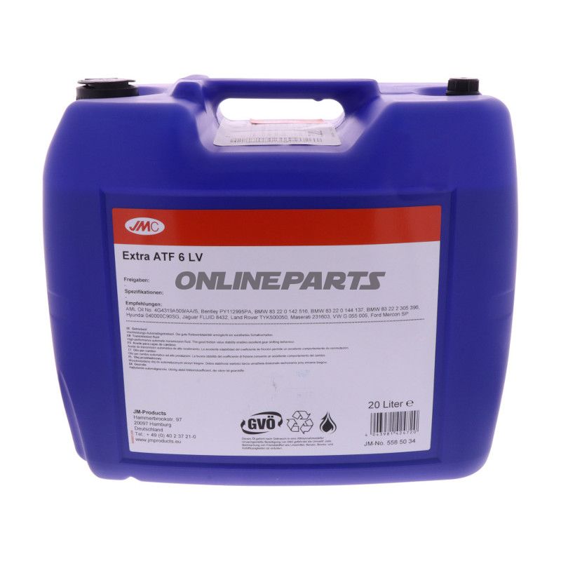 OEL GETR ATF 6 LV 20L JMC EKSTRA