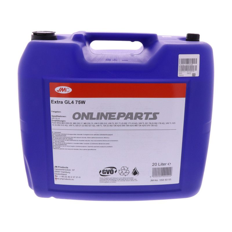 OEL GETR GL4 75W 20L JMC EKSTRA