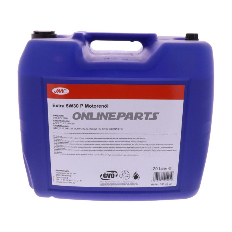 OEL MOT 5W30 P 20L JMC EKSTRA