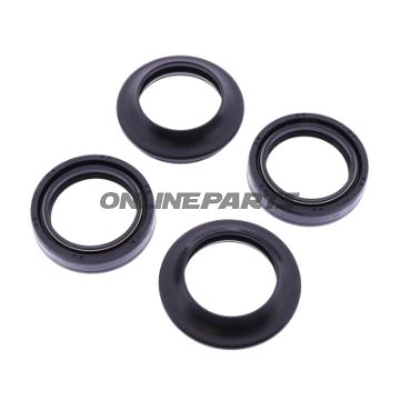 Olietætningssæt gaffel JMP 35X48X11 med støvhætte NOK