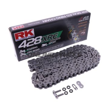RK XW-RINGK 428XRE/118 KÆDE ÅBEN W CLIPSLÅS