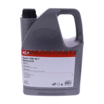 Motorolie 15W40 T 5 liter JMC ekstra