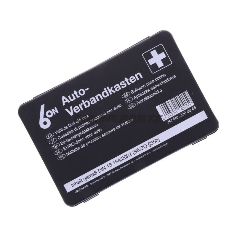 Førstehjælpskasse bil 6ON DIN13164-2022 ALTN2281012