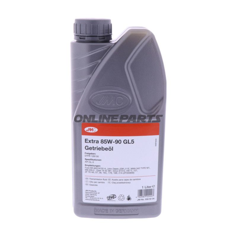 Gearolie GL5 85W90 1 liter JMC ekstra