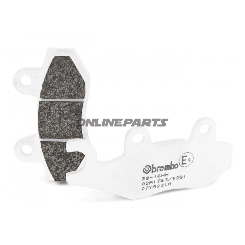 BREMSEKLODSER SINTRET VEJ FORAN LANG LEVETID LA BREMBO ALTN 7329022