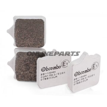 BREMSEKLODSER SINTRET VEJFRONT LANG LEVETID LA BREMBO Alternativ: 7322027