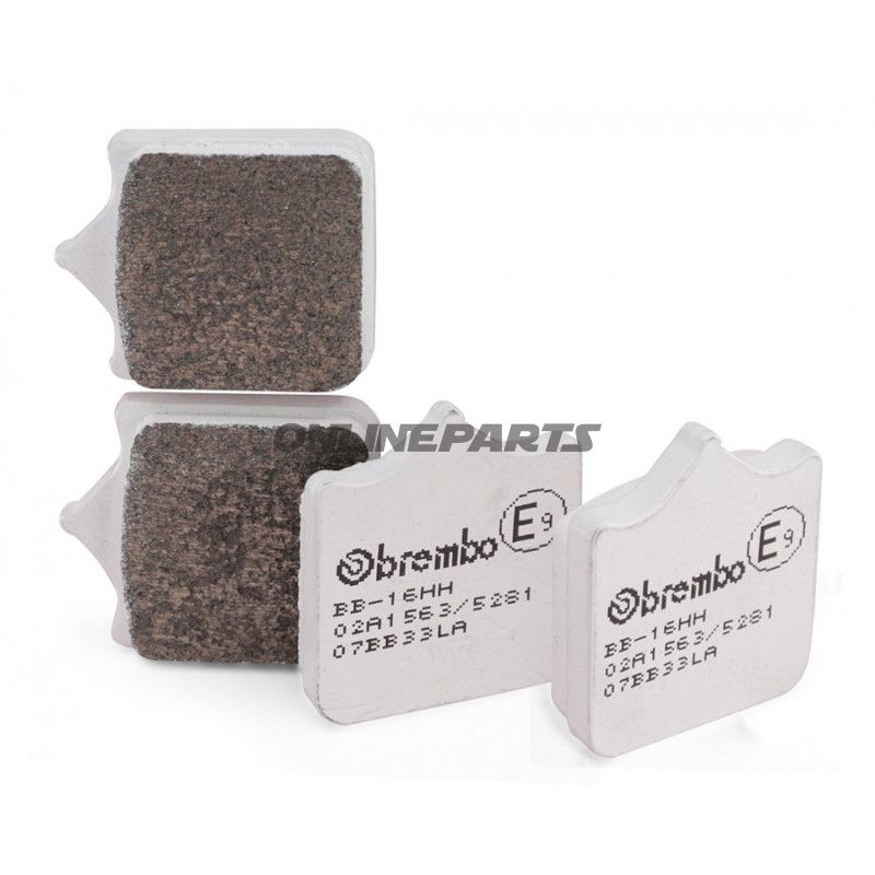 BREMSEKLODSER SINTRET VEJFRONT LANG LEVETID LA BREMBO Alternativ: 7322027