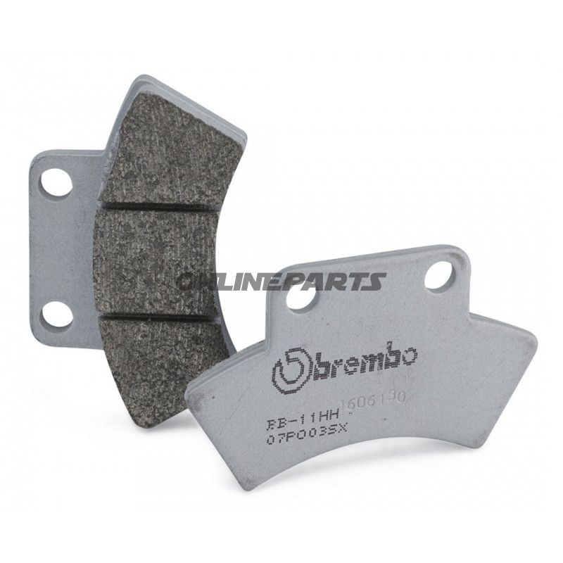 Bremseklods sintret SX Brembo alternativ: 7320033