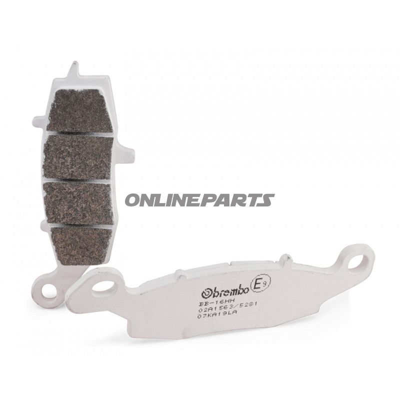 BREMSEKLODSER SINTRET VEJFRONT LANG LEVETID LA BREMBO ALTN 7328859