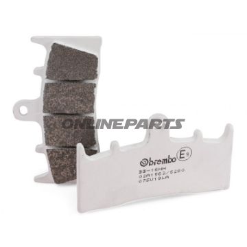 BREMSEKLODSER SINTRET VEJFRONT LANG LEVETID LA BREMBO Alternativ: 7328727