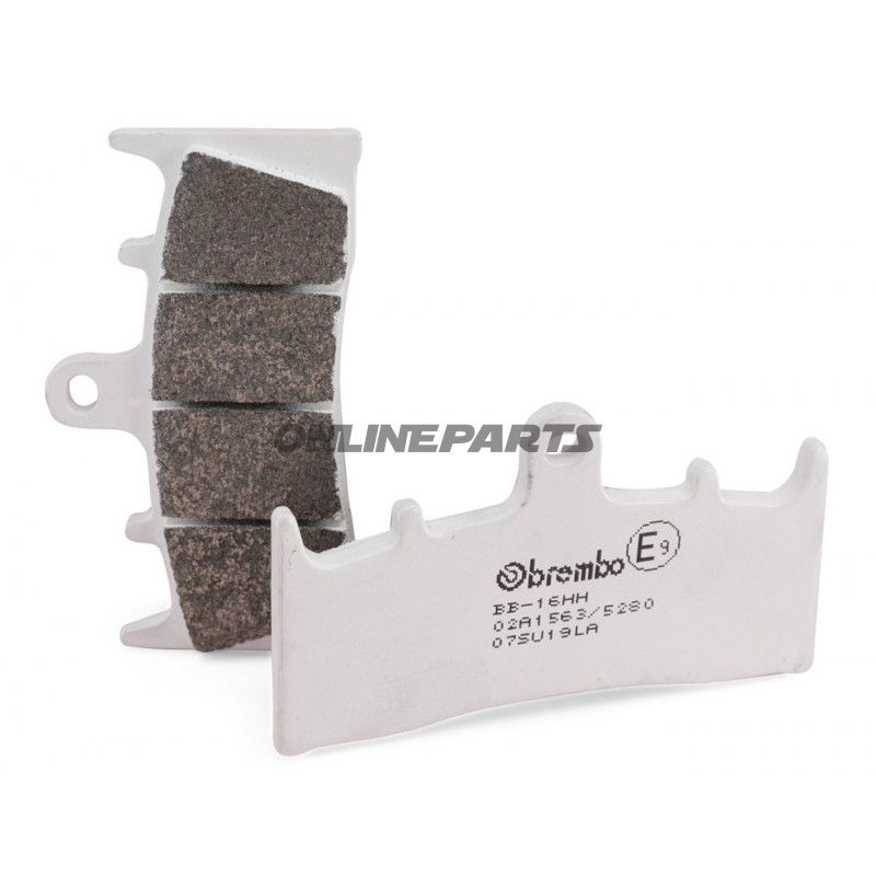 BREMSEKLODSER SINTRET VEJFRONT LANG LEVETID LA BREMBO Alternativ: 7328727