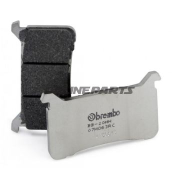 BREMSEKLODSER CARBON CERAMIC RACING RC BREMBO ALTN 7320122