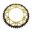 Bagtandhjul Twinstar 48Z deling 520 guld JT indvendig diameter 136 boltcirkel 156