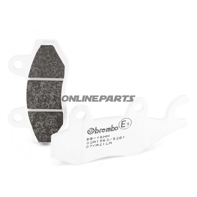 BREMSEKLODSER SINTRET VEJ FORAN LANG LEVETID LA BREMBO Alternativ: 7329014