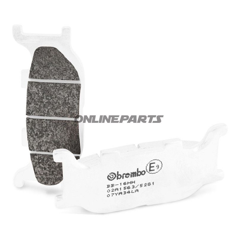 BREMSEKLODSER SINTRET VEJ FORAN LANG LEVETID LA BREMBO Alternativ: 7329162