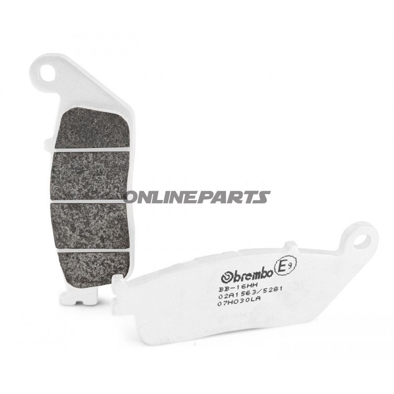 BREMSEKLODSER SINTRET VEJFRONT LANG LEVETID LA BREMBO ALTN 7328644