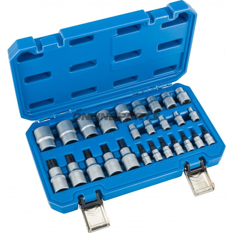 SOCKET KIT TORXPLUS 1/4Z 3/8Z 1/2Z 26 STK