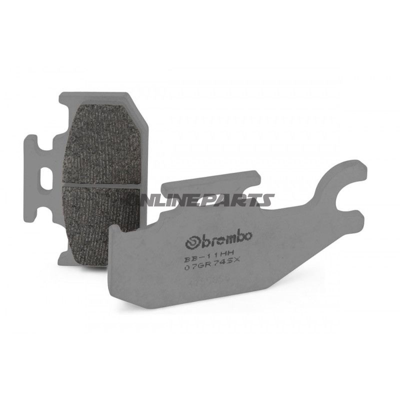 BREMSEKLODSER SINTRET OFF-ROAD RACING SX BREMBO Alternativ: 7322159