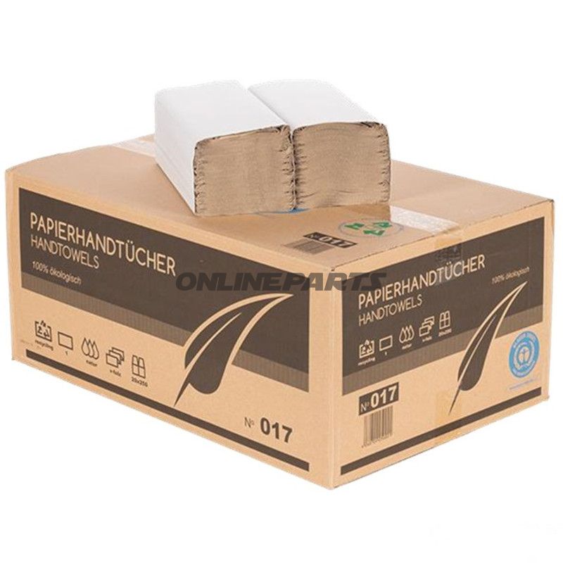 PAPIRHÅNDKLÆDE 5000 KLINGE 1LAG CRAD 25X23CM