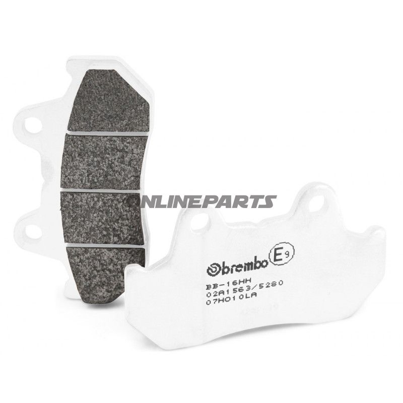 BREMSEKLODSER SINTRET VEJFRONT LANG LEVETID LA BREMBO ALTN 7328545