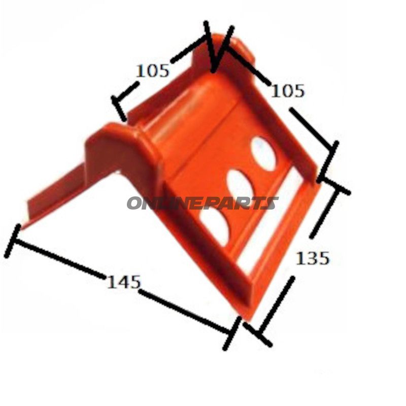 KANTENSCHUTZECKE 6ON RT 135/105/145MM