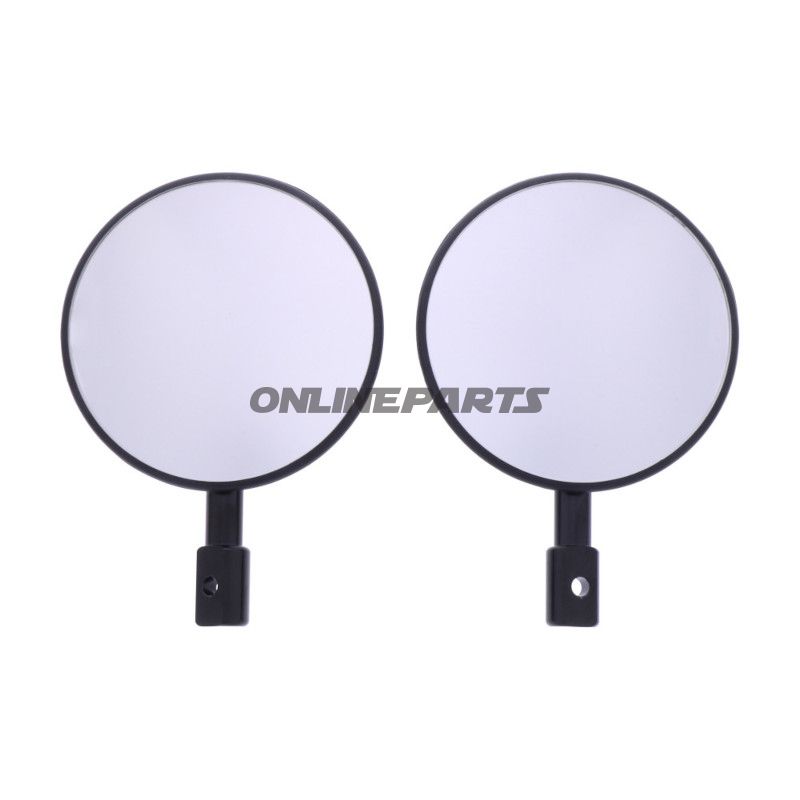 Bar ende spejl sort Alternativ: 7130194 venstre + højre