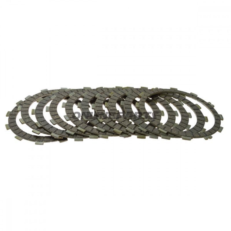 Koblingssæt aramid EBC lameller + fjedre + skiver