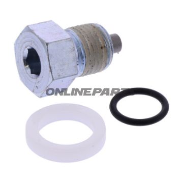 Magnetisk olieskruetap originalt reservedel M12.5X1.25 mm