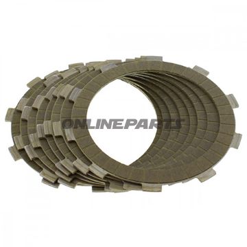 Kobling Aramid EBC lameller + fjedre bl.a. Honda NC 750 SA