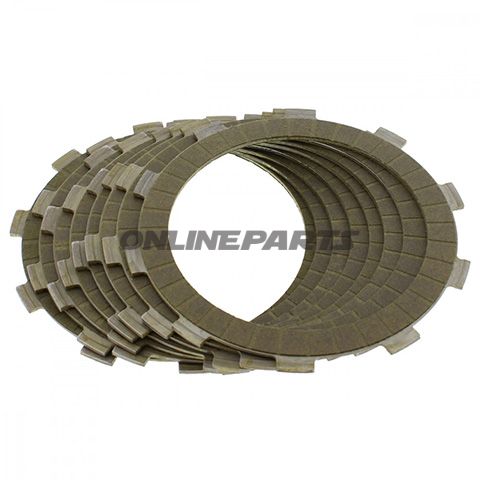 Kobling Aramid EBC lameller + fjedre bl.a. Honda NC 750 SA