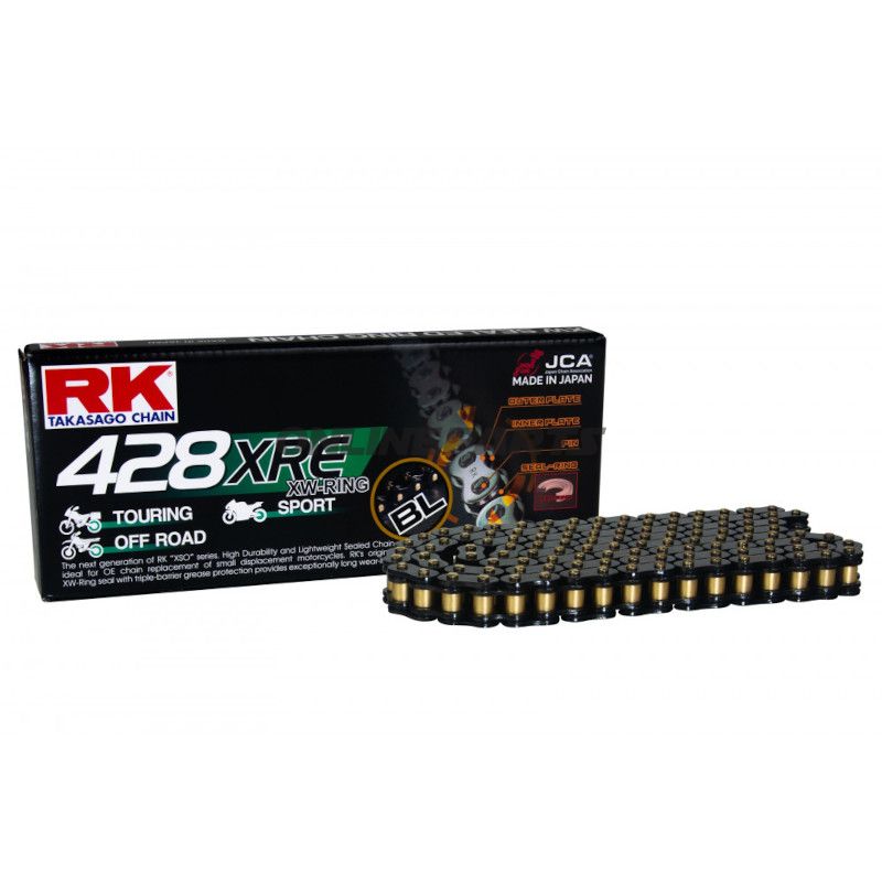 RK XW RINGKÆDE SW428XRE/140 ÅBEN KÆDE MED CLIP LINK