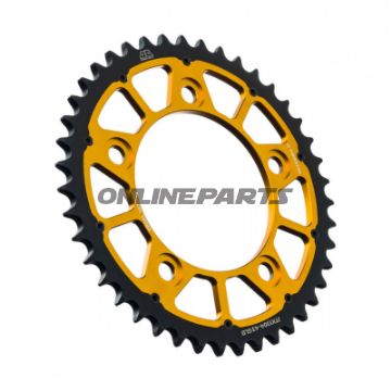 Sprocket Twinstar 43T pitch 525 guld