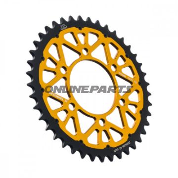 BAGESTE TANDHJUL TWINSTAR 41 TAND PITCH 520 GULD