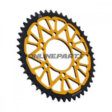 BAGESTE TANDHJUL TWINSTAR 45 TAND PITCH 520 GULD