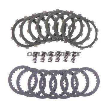 Koblingssæt aramid EBC lameller + fjedre + skiver