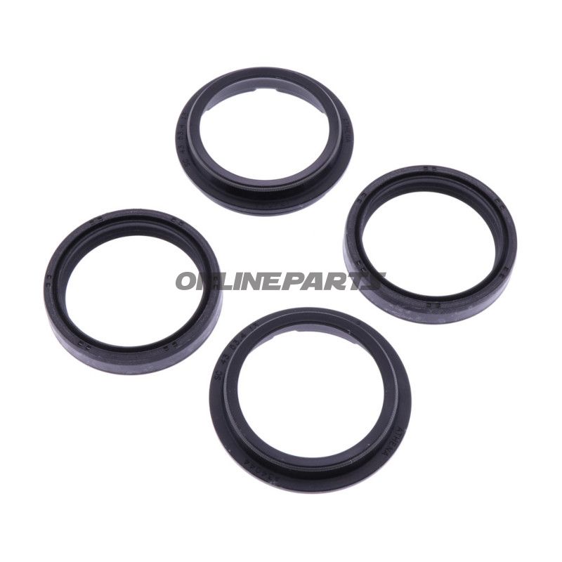 Simmerring sæt gaffel JMP 43X52.7X9.5 med støvkappe NOK