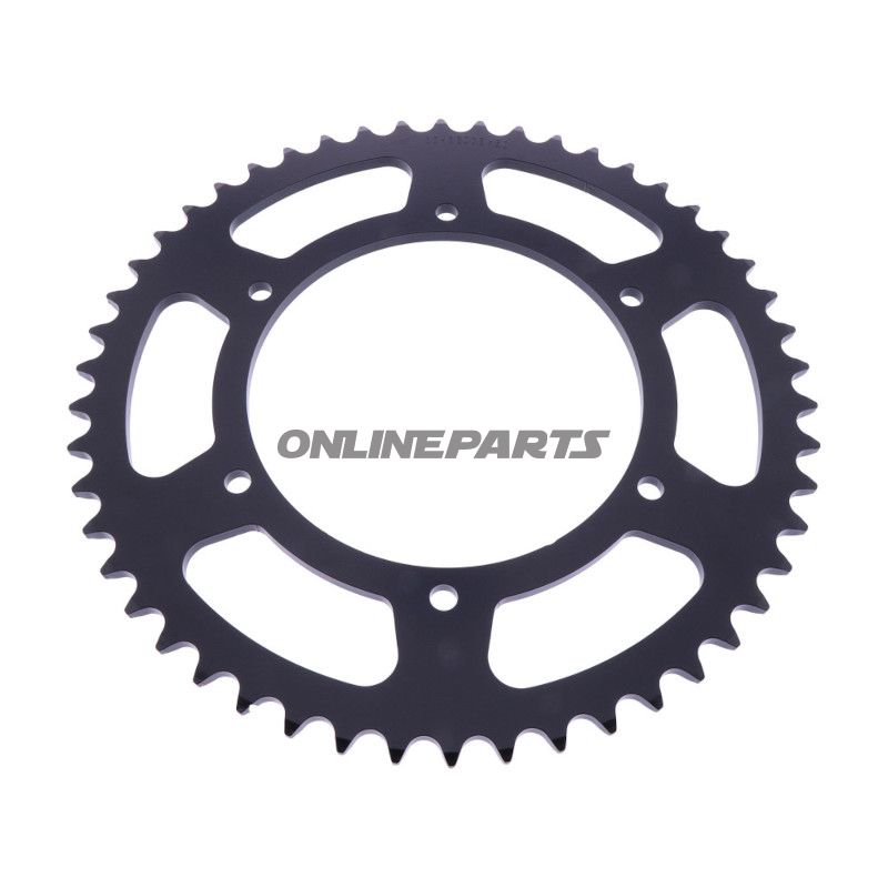 Kædehjul 50Z deling 520 sort, indvendig diameter 136, boltecirkel 156